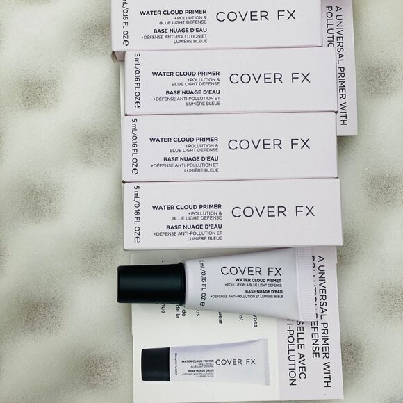 6 pk- COVER FX Watercloud Blue Light Defense Primer-0.16 fl oz each - Picture 1 of 2